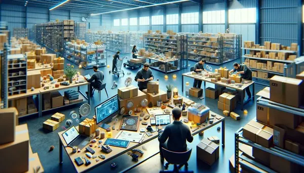 e-commerce process
