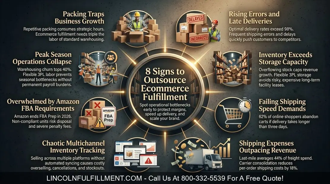 8 Signs You Need Ecommerce Fulfillment & 3PL Services in FORT MYERS