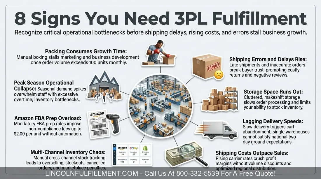 8 Signs You Need Ecommerce Fulfillment & 3PL Services in ST. PETERSBURG