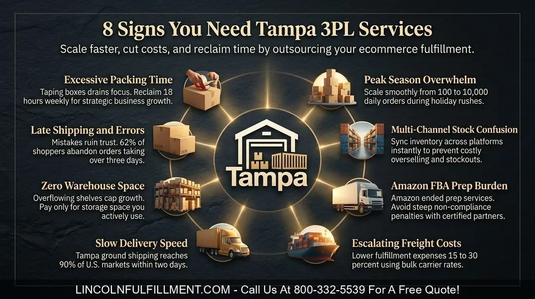 8 Signs You Need Ecommerce Fulfillment & 3PL Services in Tampa, FL