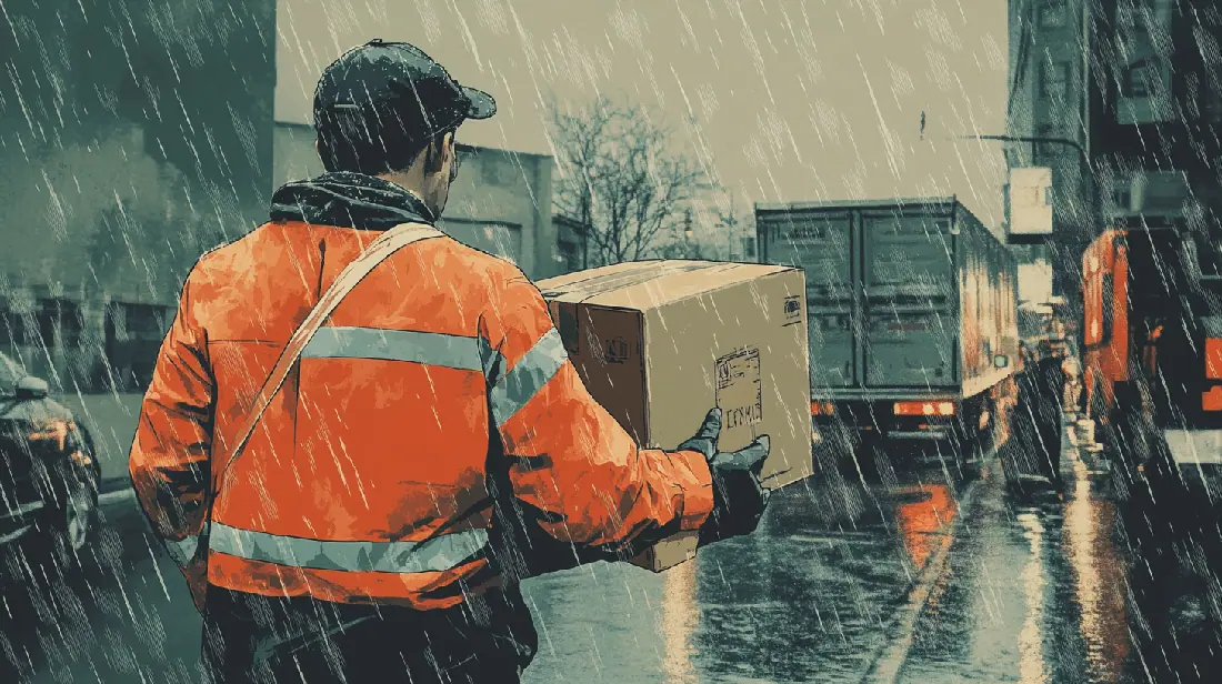 weather delivery challenges